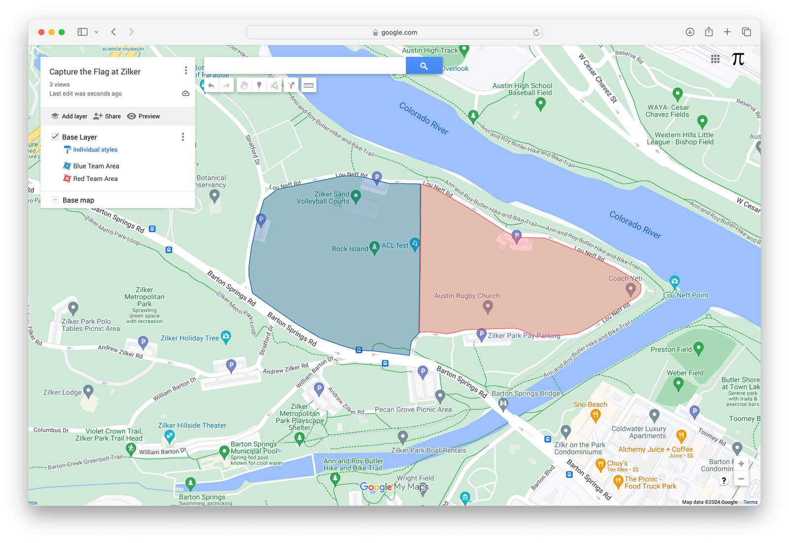 My first MyMaps prototype